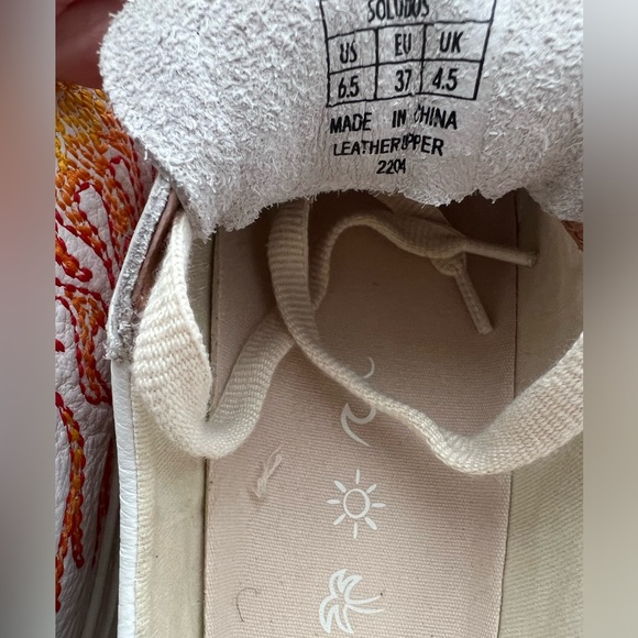 Soludos Ibiza Platform sneaker Hot Stuff women’s size 6.5 - Picture 8 of 10